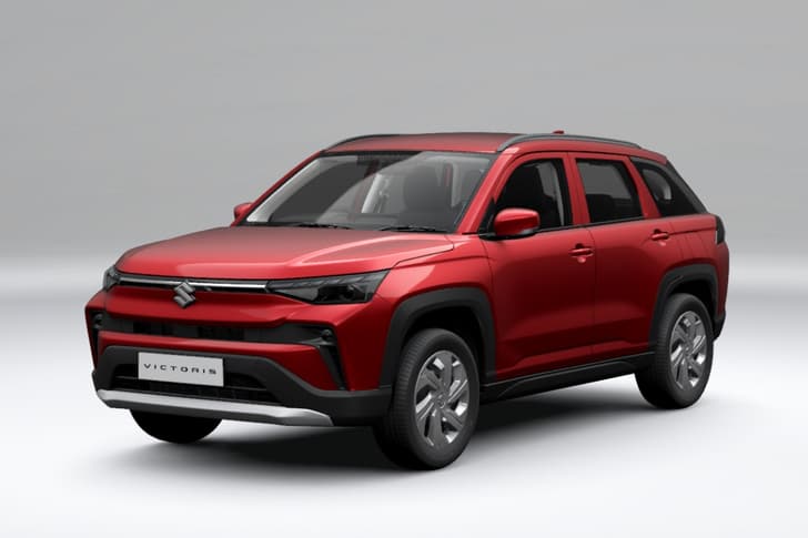 Maruti Suzuki Victoris Color Sizzling Red